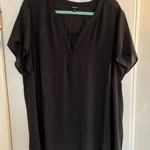 Plus size tunic blouse